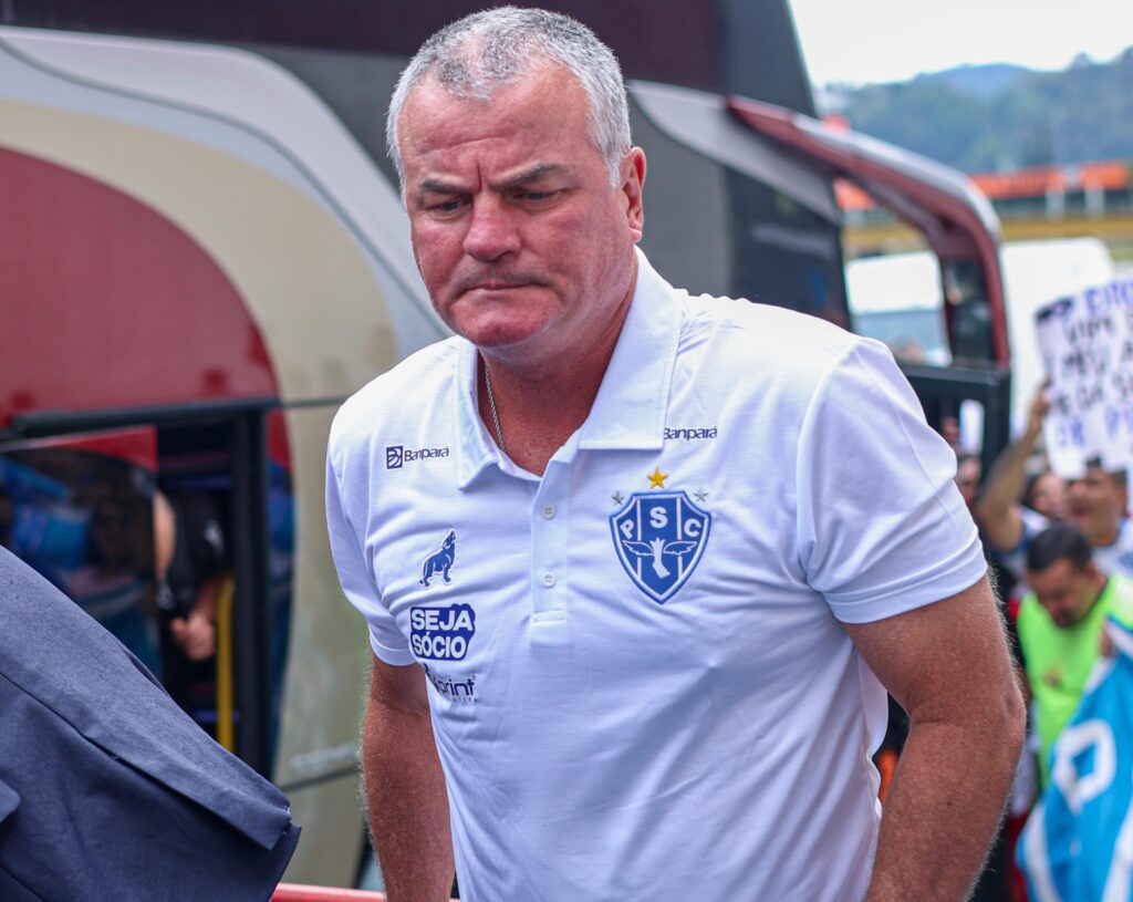 Mazola Júnior não terá seu contrato renovado para seguir no comando bicolor - Jorge Luís Totti / Paysandu