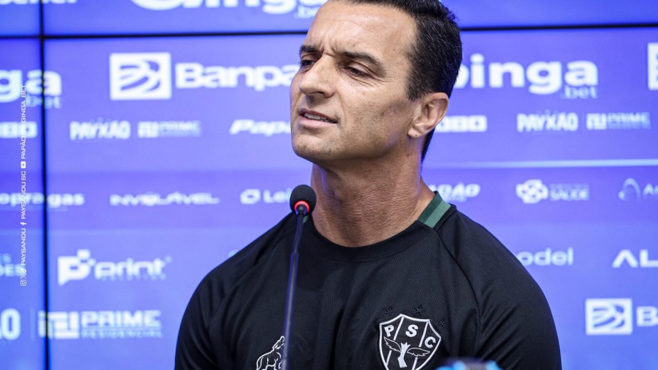 Júnior Rocha deixa o comando do time bicolor após a segunda derrota consecutiva no quadrangular da Série C. - Jorge Luís Totti/Paysandu