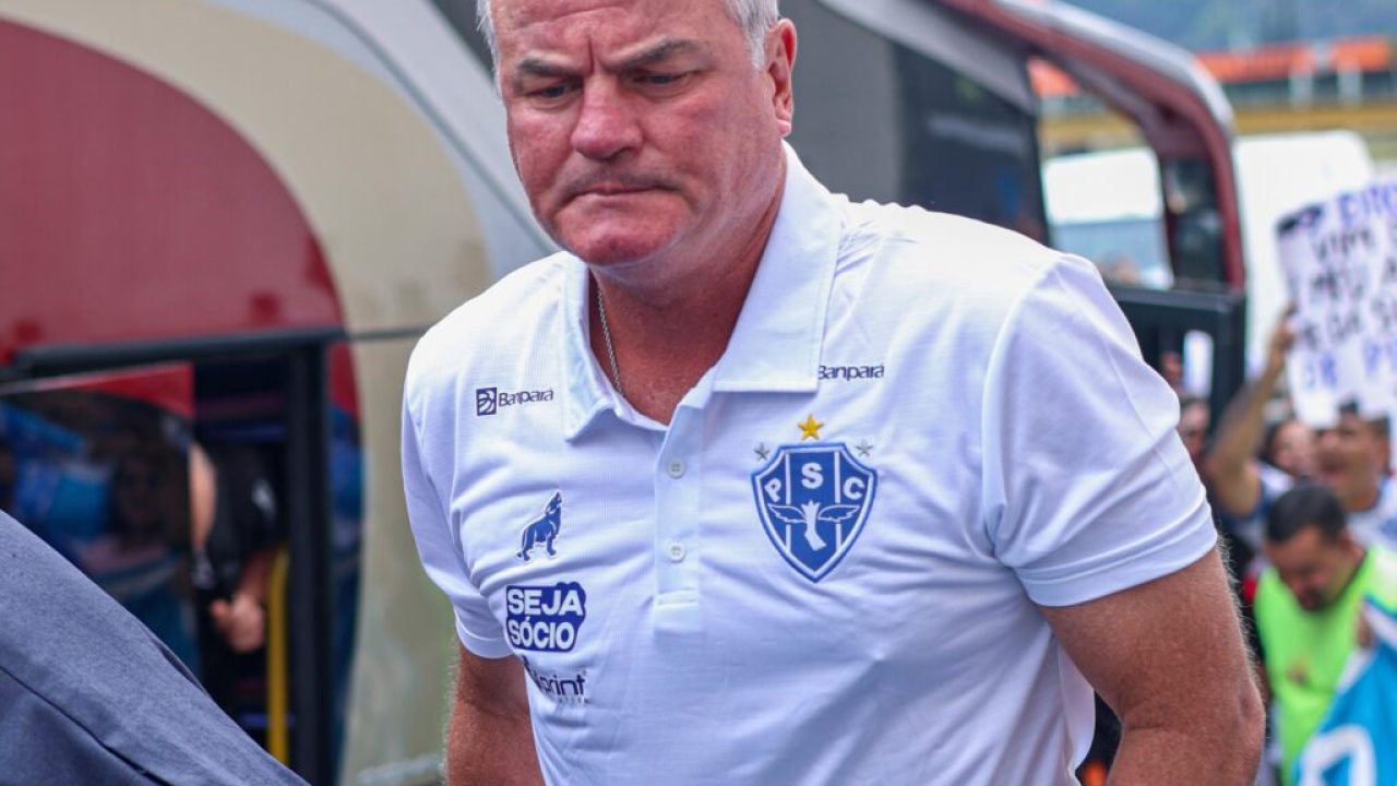 Mazola Júnior não terá seu contrato renovado para seguir no comando bicolor - Jorge Luís Totti / Paysandu